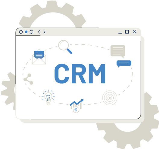 Fonctionnalités des applications crm