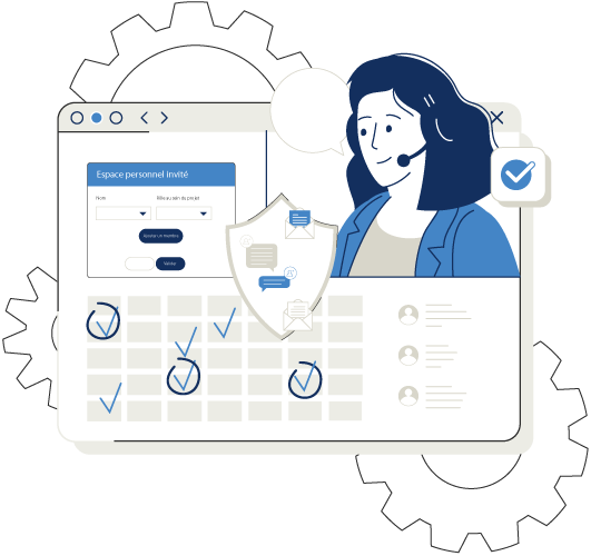 Fonctionnalités des applications, travail collaboratif