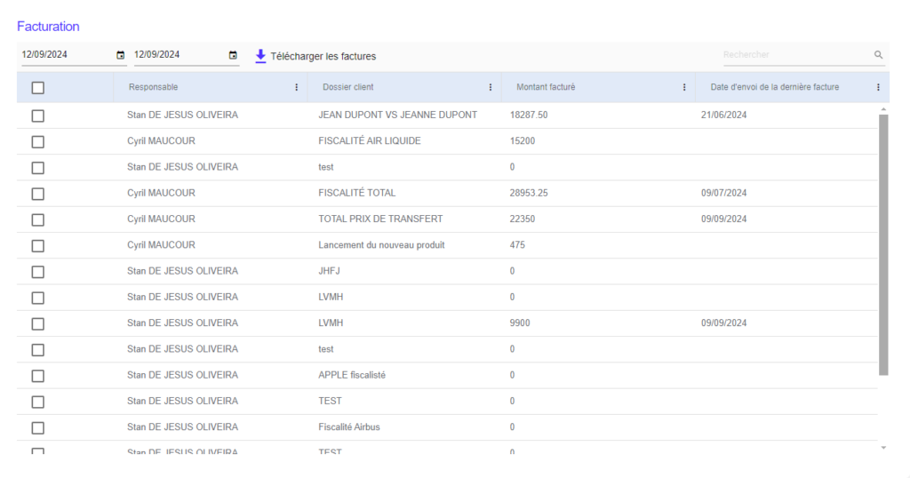 Ficheiros CRM personalizáveis para advogados
