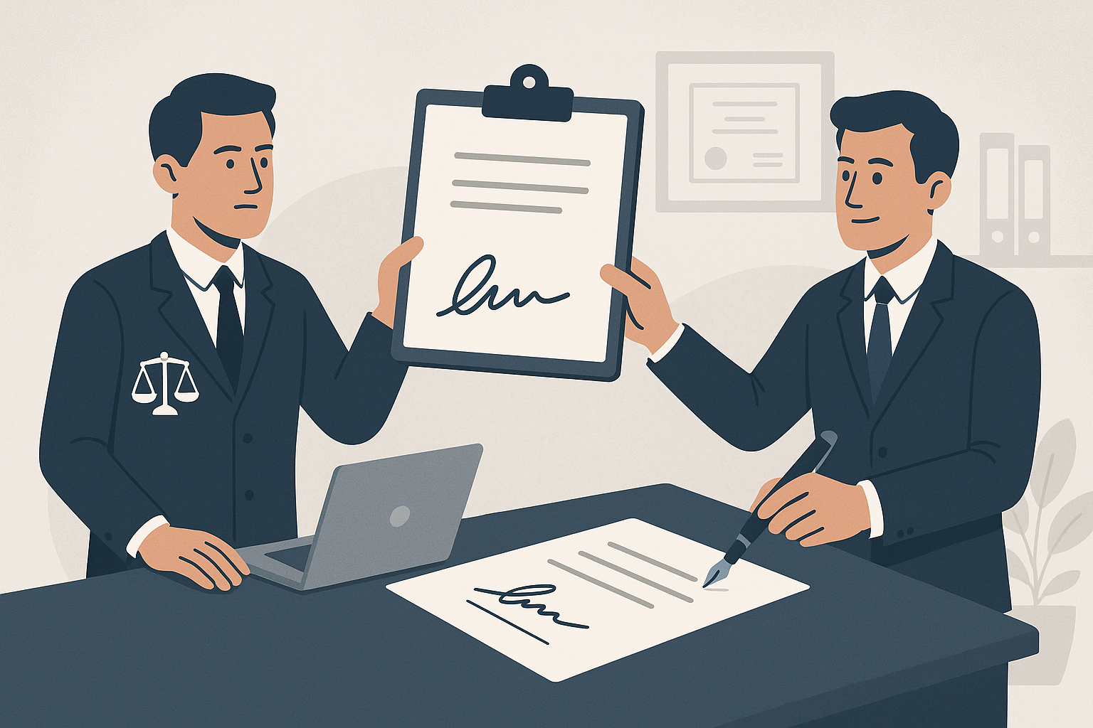 Définition de délégation de signature