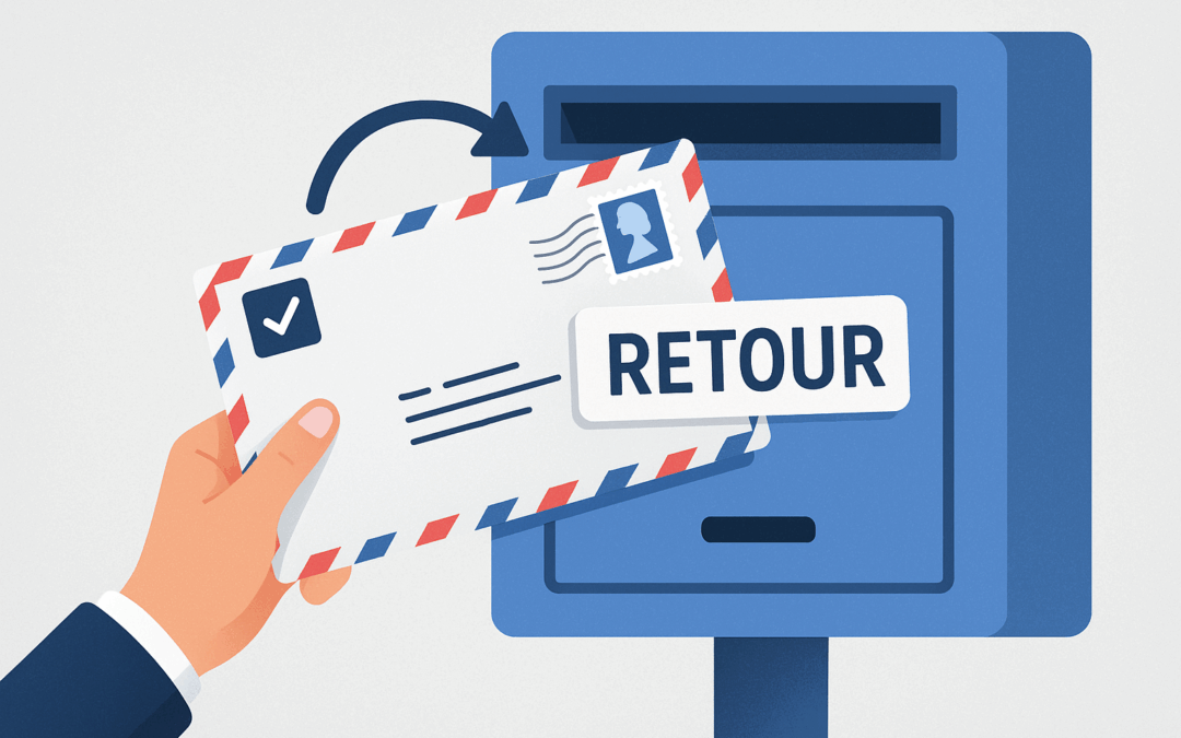 Guide : lettre recommandée retournée à l’expéditeur 📮