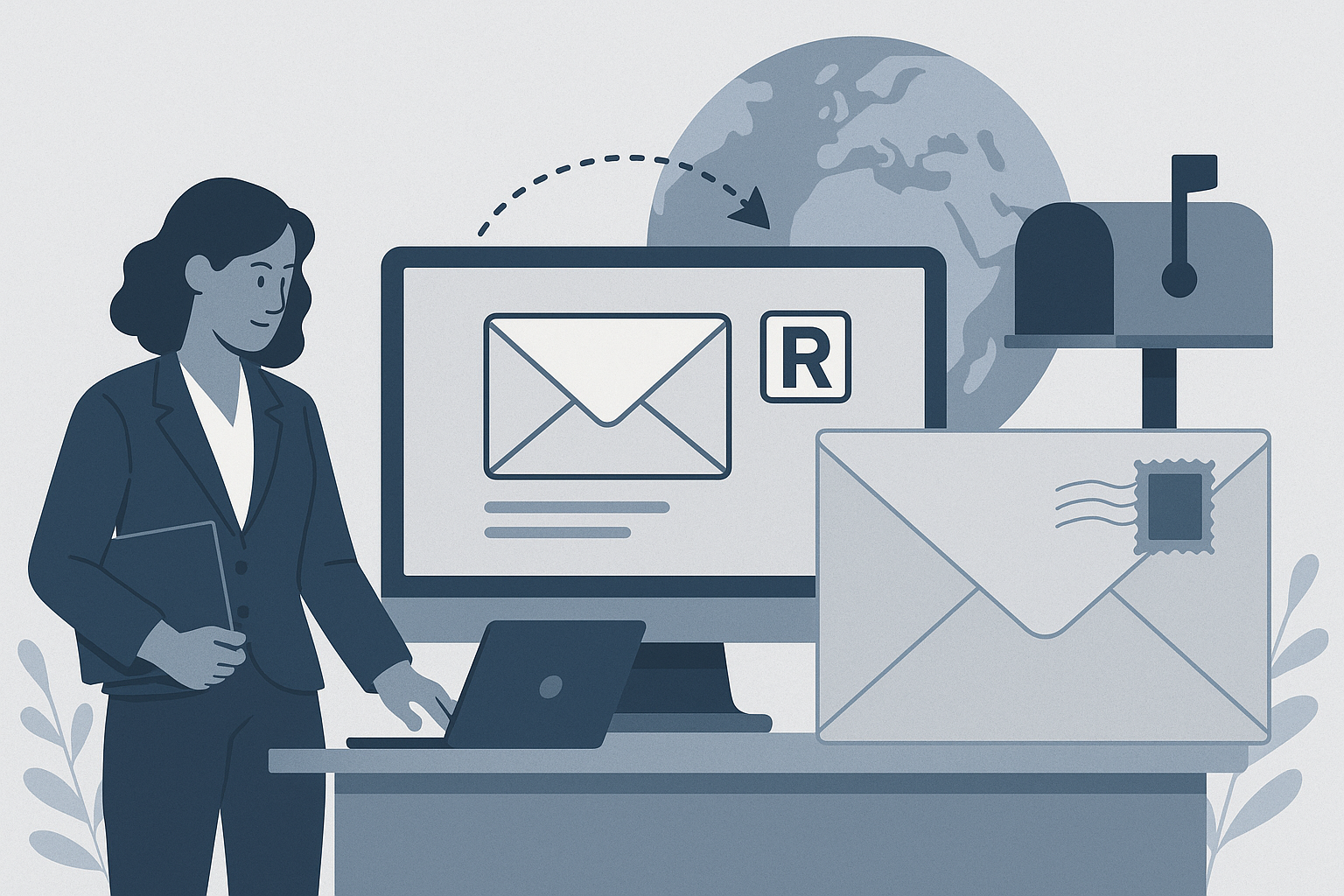 Définition de lettre recommandée internationale en ligne