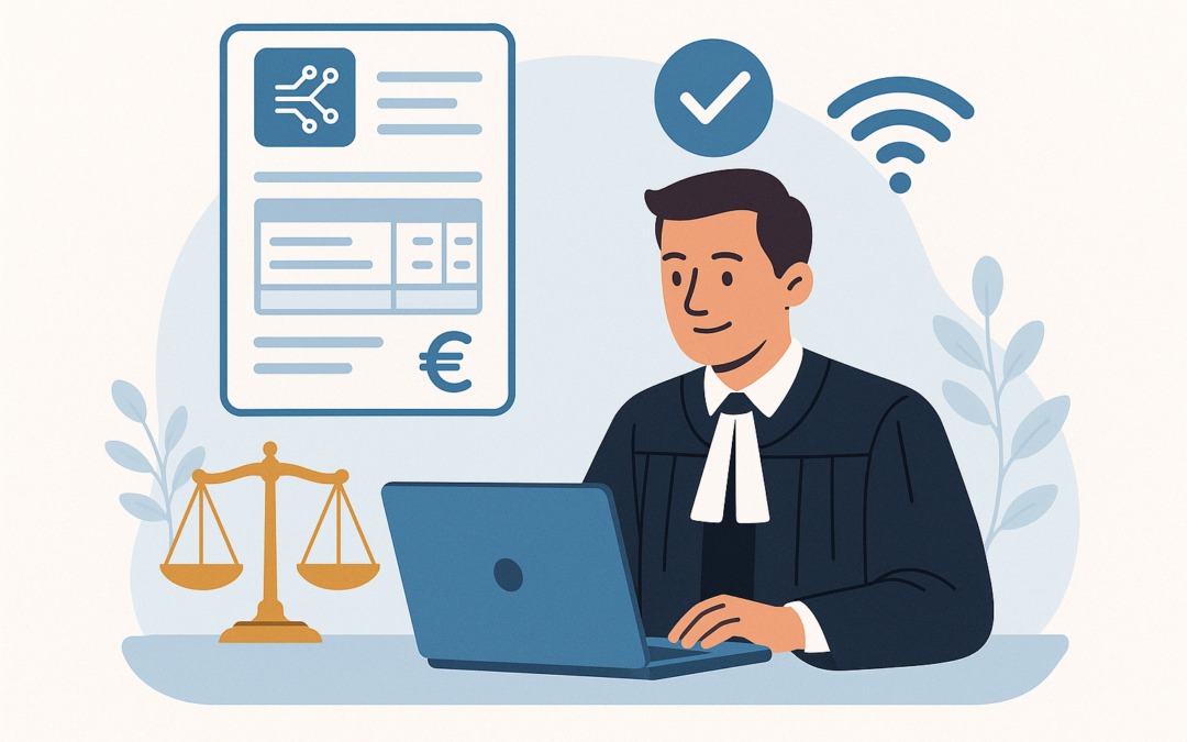 Facturación electrónica para abogados: obligaciones %%añoactual%%.