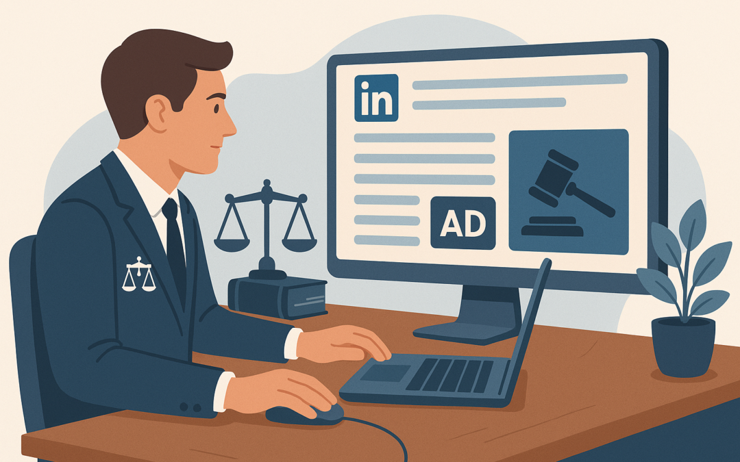 Linkedin ads avocat : guia definitivo + estratégias