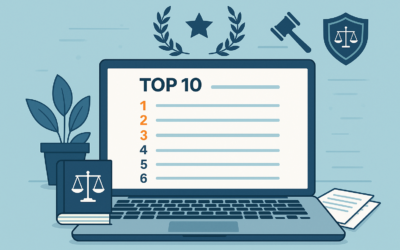 Os 10 melhores sítios Web de escritórios de advogados [2026]